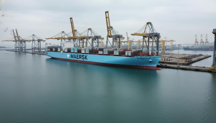 Maersk завершает серию метанольных гигантов судном «Barcelona Mærsk»