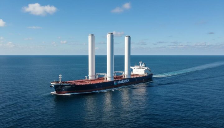 Maersk Tankers ставит на ветер: танкеры оснащают всасывающими парусами