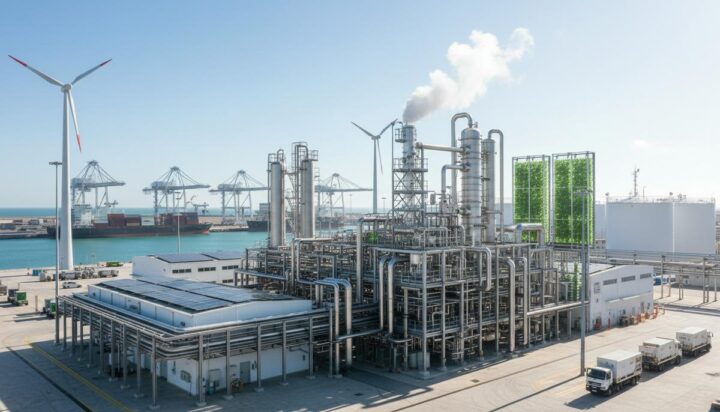 Барселона: превращение сточных вод и CO₂ в чистое морское топливо