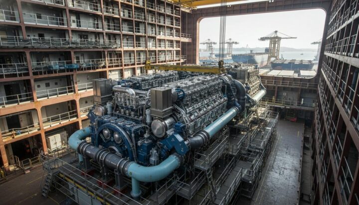 Everllence: 2000 двухтопливных двигателей для COSCO и декарбонизации морского флота