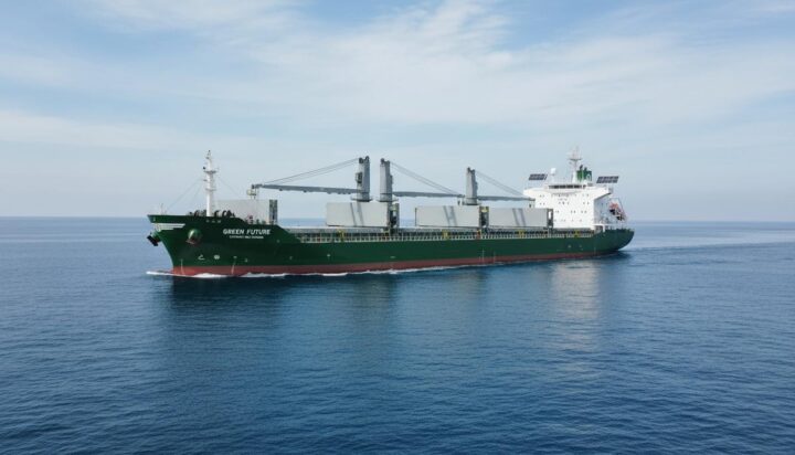 Новый стандарт в судоходстве: первый балкер на биометаноле сокращает выбросы на 65%