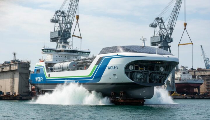 Турция спускает на воду первый танкер с нулевым выбросом: «Wolf-1» задает новый экологический стандарт