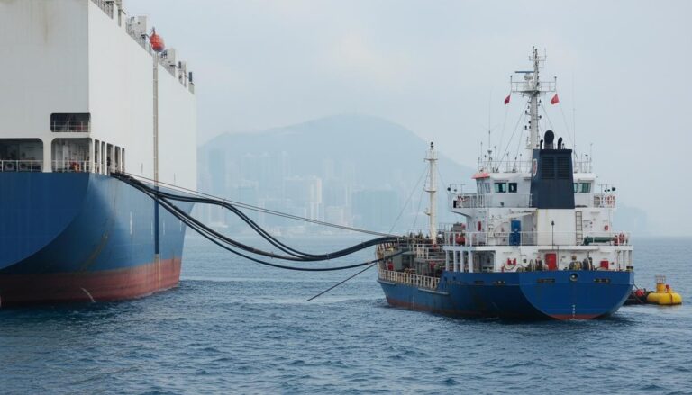 Гонконг провел первую бункеровку судна экологически чистым метанолом