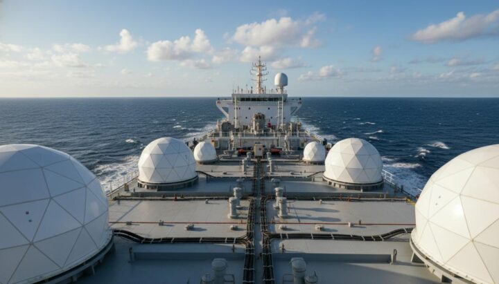 Marlink объединяет Starlink и OneWeb для морского судоходства