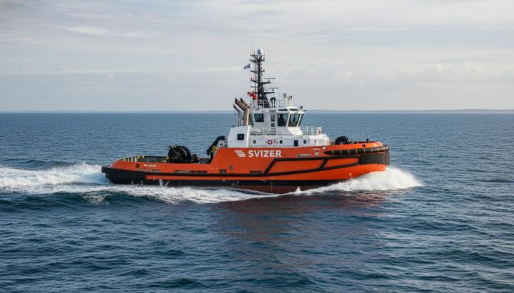 В Турции испытали мощнейший в мире электробуксир «Svitzer Balder»