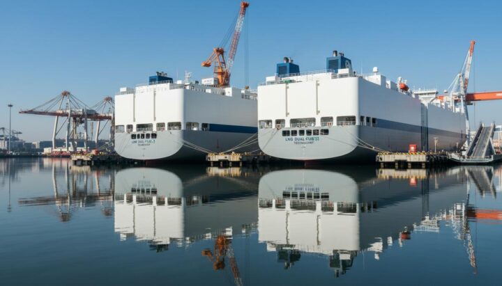 Sallaum Lines получила два новых автомобилевоза для рейсов из Китая в Европу